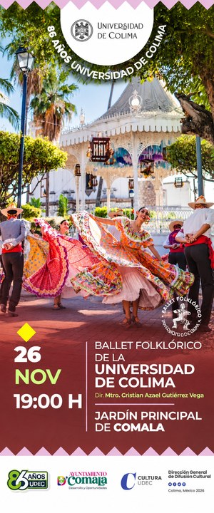 Ballet Folklórico de la U de C | Jardín Principal de Comala